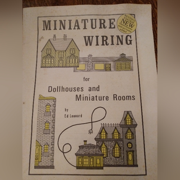 Dollhouse Patterns: Vogue, Nursery in Miniature & Dollhouse Wiring Instructions - Picture 5 of 8